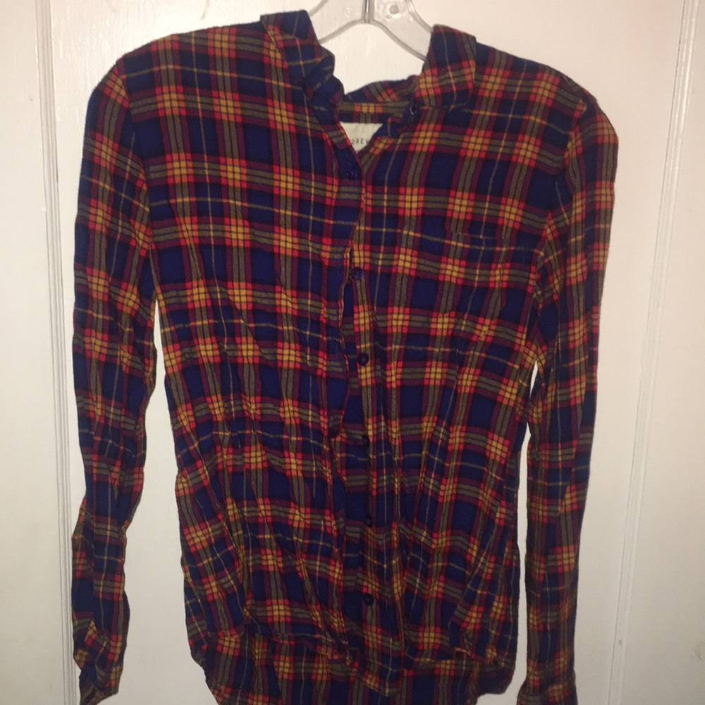 Plaid top
